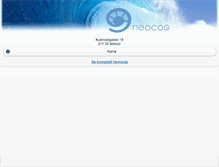 Tablet Screenshot of neocog.org